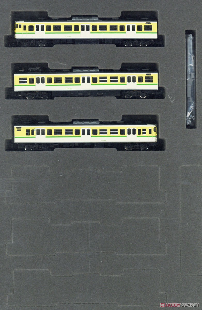 JR 115-1000系 近郊電車 (弥彦色) セット (3両セット) (鉄道模型) 商品画像3