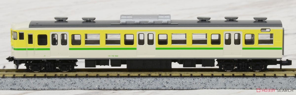 JR 115-1000系 近郊電車 (弥彦色) セット (3両セット) (鉄道模型) 商品画像4
