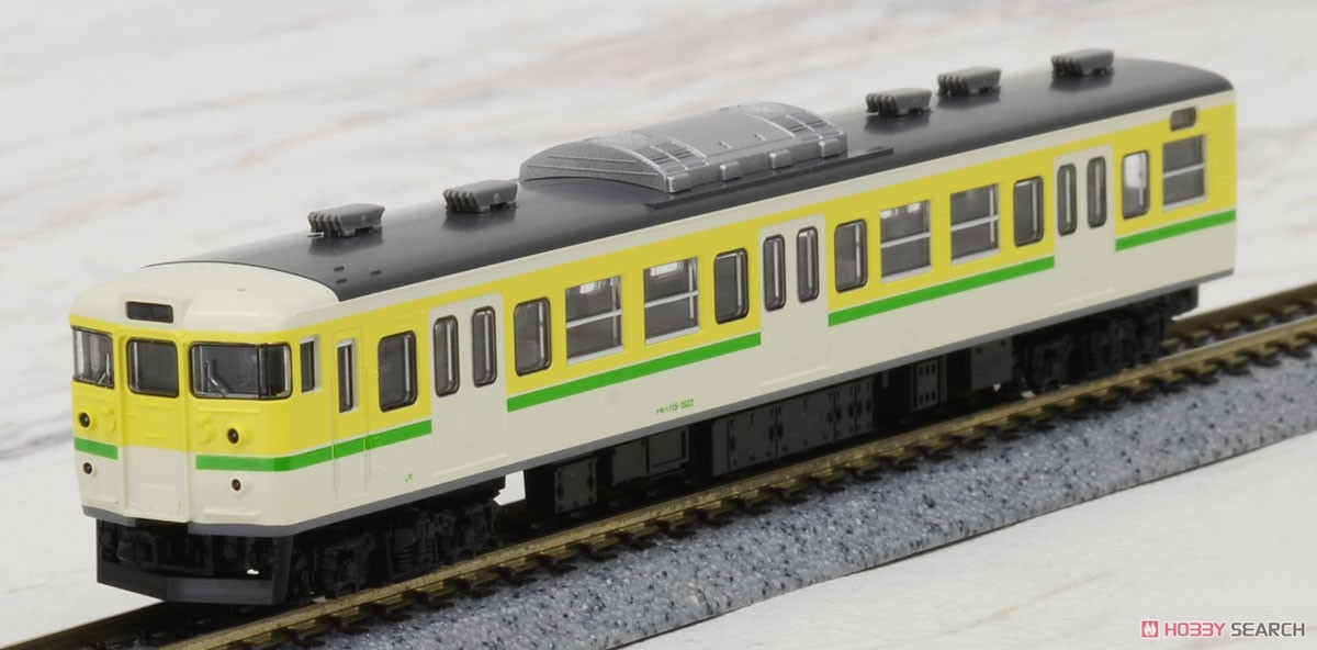 JR 115-1000系 近郊電車 (弥彦色) セット (3両セット) (鉄道模型) 商品画像5