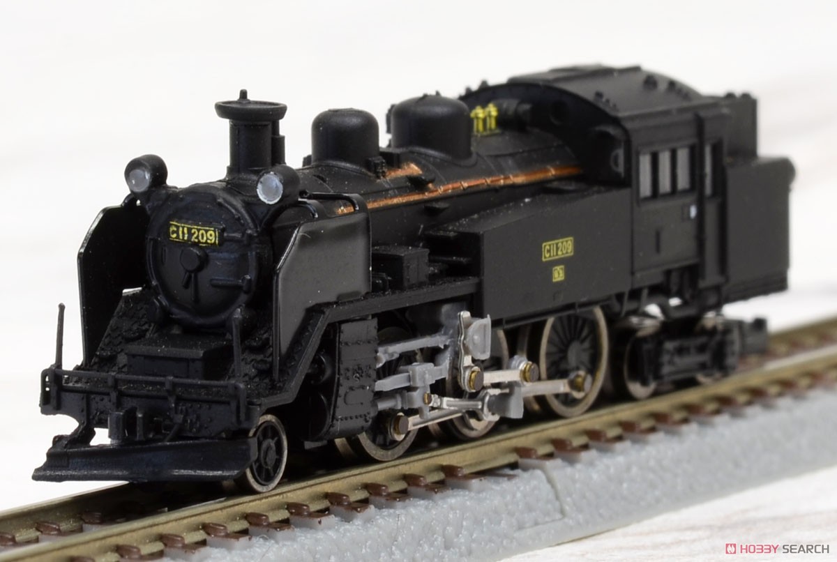 (Z) 国鉄 C11 蒸気機関車 209号機 北海道2灯タイプ (鉄道模型) 商品画像3