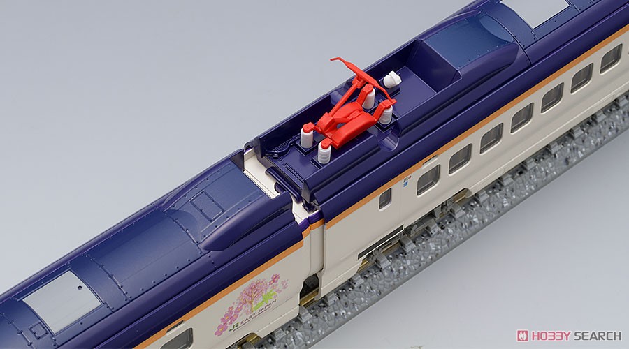JR E3-1000系 山形新幹線 (つばさ・新塗装) セット (7両セット) (鉄道模型) 商品画像14