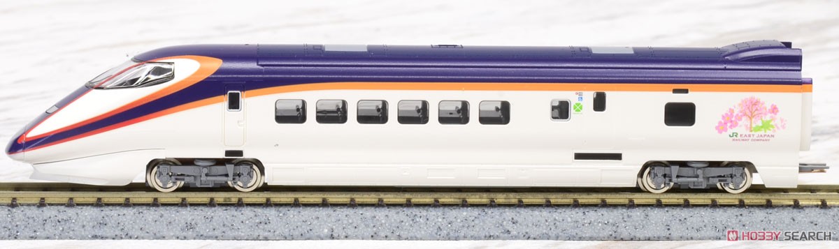 JR E3-1000系 山形新幹線 (つばさ・新塗装) セット (7両セット) (鉄道模型) 商品画像2