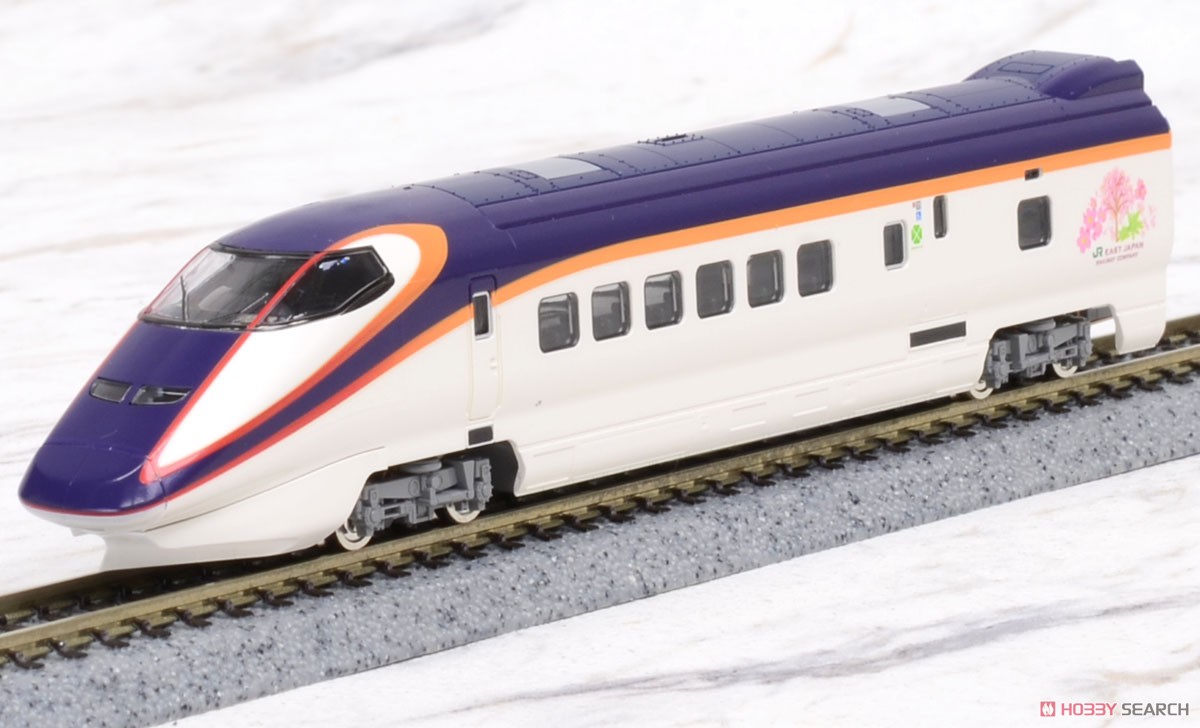 JR E3-1000系 山形新幹線 (つばさ・新塗装) セット (7両セット) (鉄道模型) 商品画像3