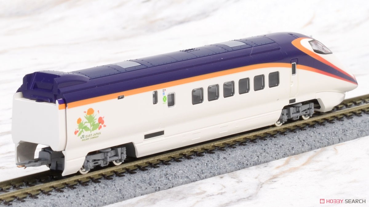 JR E3-1000系 山形新幹線 (つばさ・新塗装) セット (7両セット) (鉄道模型) 商品画像4