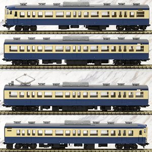 1/80(HO) J.N.R. Suburban Train Series 113-1500 (Yokosuka Color) Standard Set (Basic 4-Car Set) (Model Train)