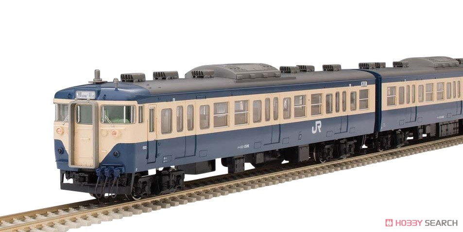 1/80(HO) J.N.R. Suburban Train Series 113-1500 (Yokosuka Color) Standard Set (Basic 4-Car Set) (Model Train) Item picture1