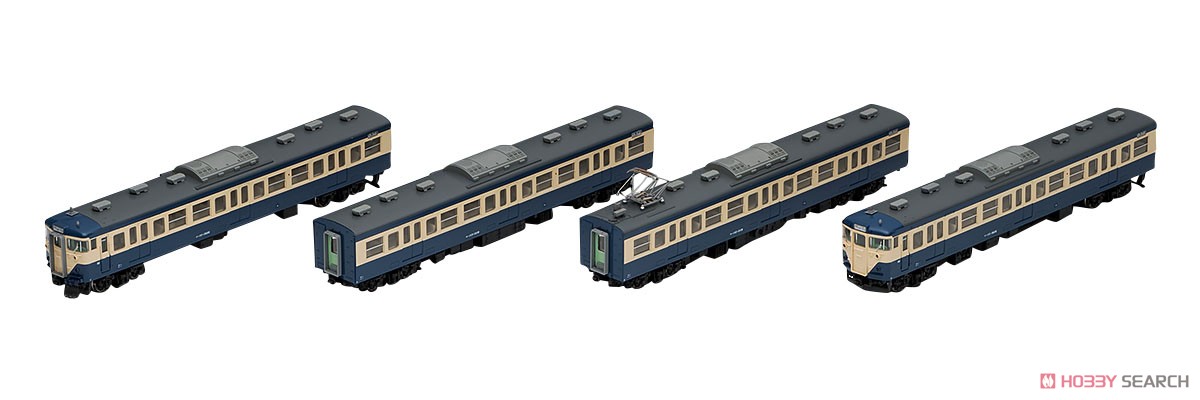 1/80(HO) J.N.R. Suburban Train Series 113-1500 (Yokosuka Color) Standard Set (Basic 4-Car Set) (Model Train) Item picture10