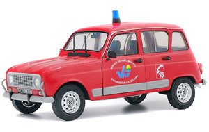 Renault 4L (Pompier) (Diecast Car)