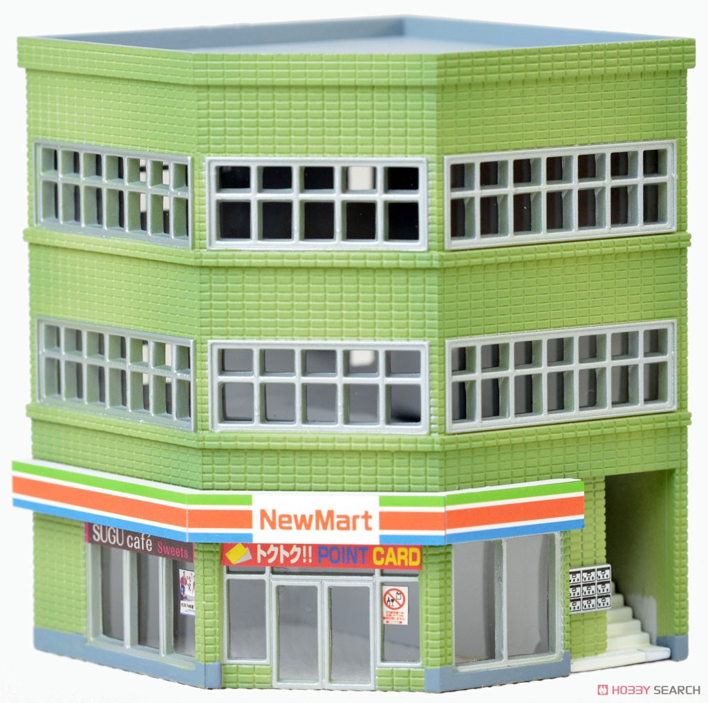The Building Collection 133-2 Corner Brownstone Apartment (Building of Intersection A2) (Model Train) Item picture1