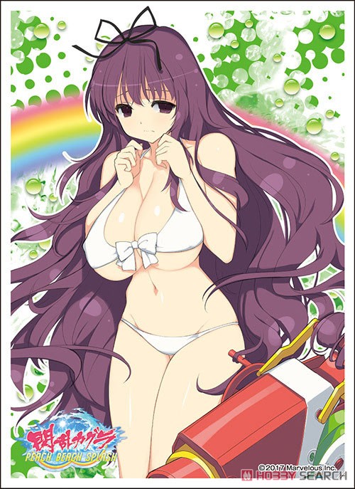 Character Sleeve Senran Kagura Peach Beach Splash Murasaki B (EN-697) (Card Sleeve) Item picture1