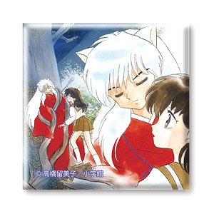 Inuyasha Square Can Badge B (Anime Toy)