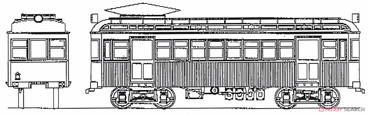 16番(HO) 上田丸子 モハ3210形電車 キット (組み立てキット) (鉄道模型) その他の画像1