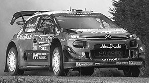 シトロエン C3 WRC 2018年 ラリーフィンランド #10 M.Ostberg/T.Eriksen (ミニカー)