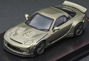 Rocket Bunny RX-7 (FD3S) Green Metallic (Diecast Car)