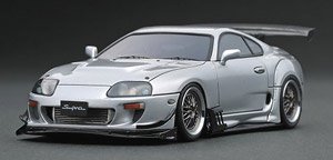 Toyota Supra (JZA80) RZ Silver (ミニカー)