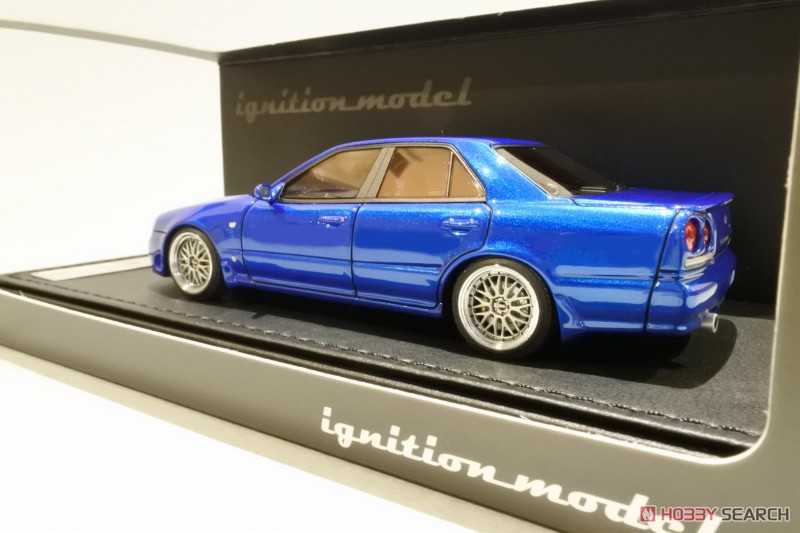 Nissan Skyline 25GT Turbo (ER34) Blue Metallic (ミニカー) 商品画像2