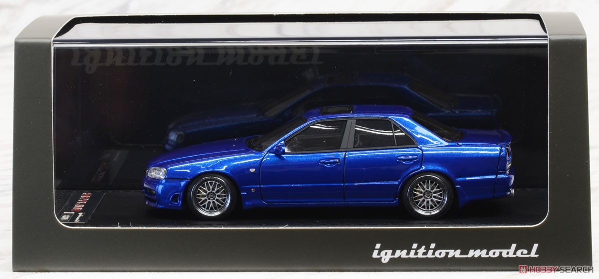 Nissan Skyline 25GT Turbo (ER34) Blue Metallic (ミニカー) パッケージ1