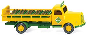 (HO) メルセデス・ベンツ L 3500 ビバレッジ積載トラック `Bluna` (鉄道模型)