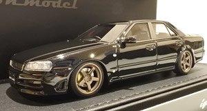 Nissan Skyline 25GT Turbo (ER34) Black (ミニカー)