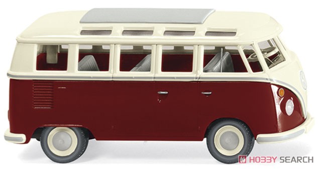 (HO) VW T1 Samba Bus - Purple/Cream White (Model Train) Other picture1