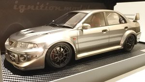 Mitsubishi Lancer Evolution VI GSR T.M.E (CP9A) Silver (ミニカー)