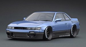 Rocket Bunny S13 V1 Purple Silver / Gray (ミニカー)