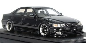 Toyota Chaser Tourer V (JZX100) Black ※Wo-Wheel (ミニカー)