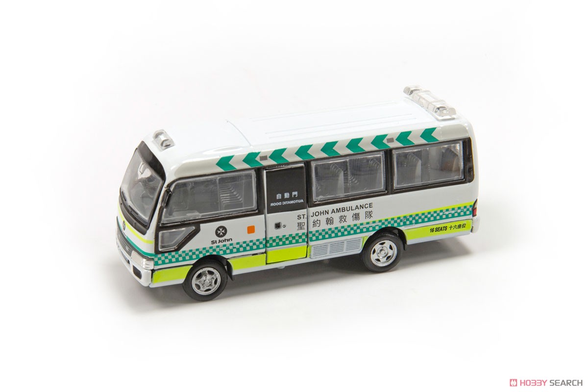 Tiny City No.15 Toyota Coaster Hong Kong ST.John Ambulance (GC4430) (Diecast Car) Item picture1