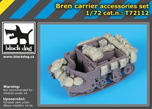 Bren Carrier Accessories Set (for IBG) (Plastic model)