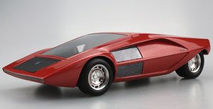 Lancia Stratos Zero Concept (Copper Reddish Brown) (Diecast Car)