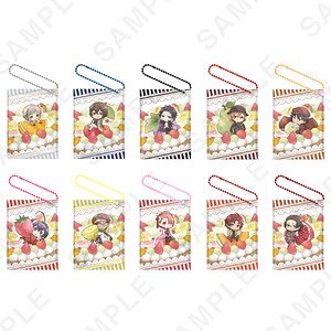 Bungo Stray Dogs Confectionery Key Ring Fruits Ver. (Set of 10) (Anime Toy)