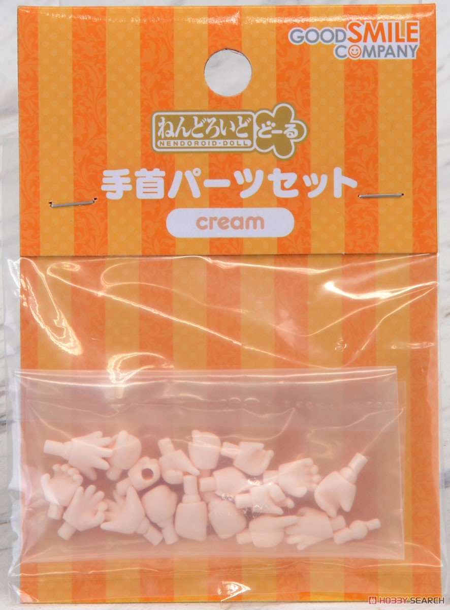 ねんどろいどどーる 手首パーツセット (cream) (フィギュア) パッケージ1