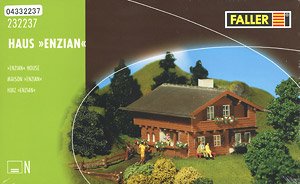 (N) 232237 Enzian House (Haus Enzian) (Unassembled Kit) (Model Train)