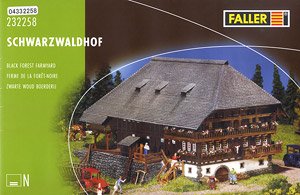 (N) 232258 Black Forest Farmyard (Schwarzwaldhof) (Unassembled Kit) (Model Train)