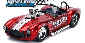 BTM 1/24 SHELBY COBRA 427 SC /C.RED (ミニカー)