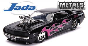 BTM 1/24 69 Chevy Camaro / Gross Black (Diecast Car)