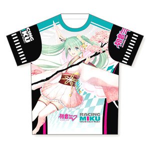 初音ミク GTプロジェクト フルグラフィックTシャツ レーシングミク Tony 晴着Ver. (キャラクターグッズ)