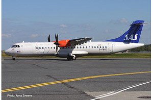 ATR-72-600 SAS スカンジナビア航空 G-FBXE (完成品飛行機)