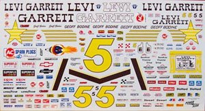 NASCAR Chevy Monte Carlo #5 Geoff Bodine 1985-1989 (Decal)
