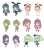 Rascal Does Not Dream of Bunny Girl Senpai Nendoroid Plus Collectible Keychains (Set of 12) (Anime Toy) Item picture1