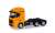(HO) メルセデスベンツ アクトロス ストリームスペース2.3 トレーラー 3-axle オレンジ (鉄道模型) 商品画像1