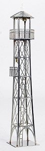Fire Lookout Tower Type B (4 Legs Type) (Unassembled Kit) (Model Train)