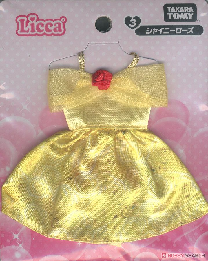 Clothes Licca Happy Dress Collection 2019 Shiny Rose (Licca-chan) Item picture1
