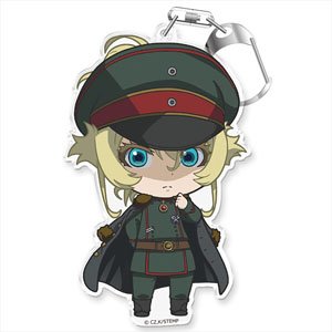 Saga of Tanya the Evil Puni Colle! Key Ring Military Uniform Tanya (Anime Toy)