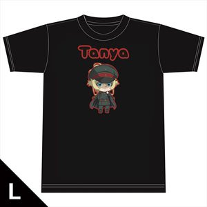 Saga of Tanya the Evil T-Shirt [Tanya] L Size (Anime Toy)