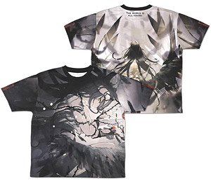 OverlordIII Albedo Double Sided Full Graphic T-Shirts S (Anime Toy)