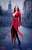 Deep V Neck Dress Red (Fashion Doll) Other picture1
