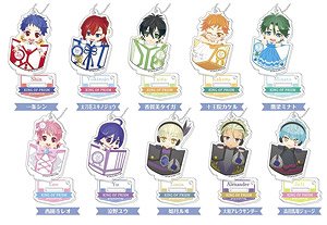 Stand Mini Acrylic Key Ring King of Prism -Shiny Seven Stars- (Set of 10) (Anime Toy)
