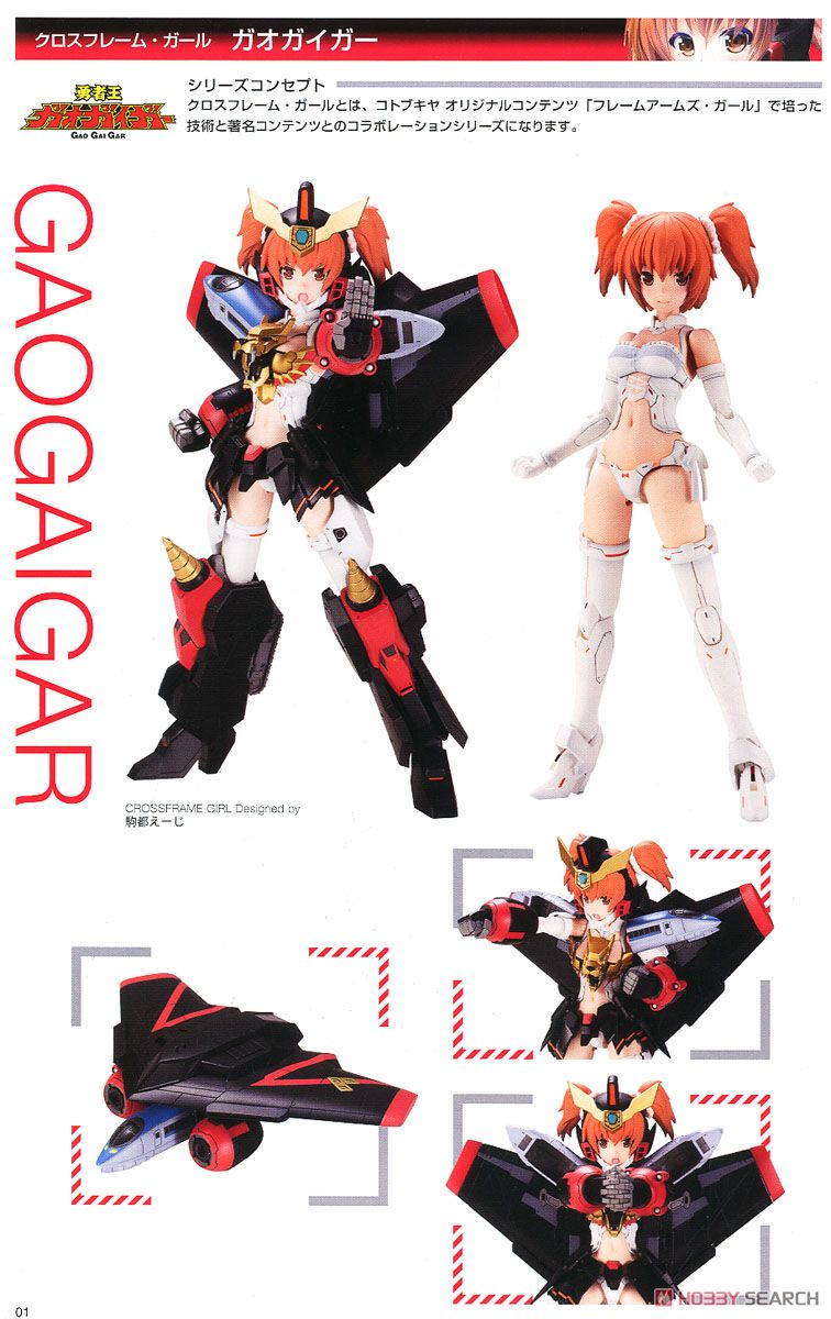 Cross Frame Girl Gaogaigar (Plastic model) Color4