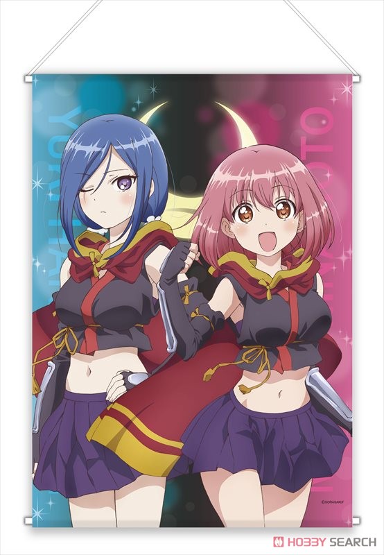 RELEASE THE SPYCE 両面B2タペストリー 源モモ&半蔵門雪 (キャラクターグッズ) 商品画像3